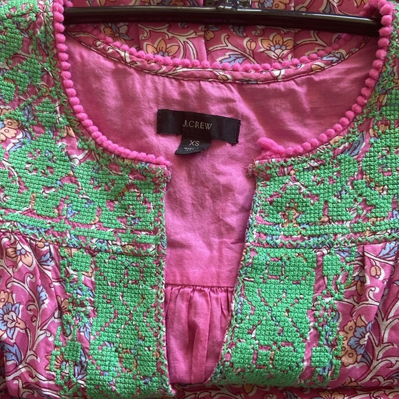 J CREW re-imagined line XS Lounging Cotton Caftan - Picture 6 of 8